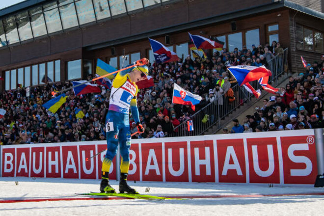 Промах испортил настроение. Пидручный финишировал 13-м в масс-старте КМ