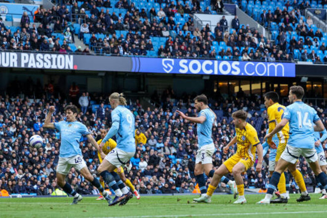 Ман Сити впервые при Гвардиоле пропустил 40 мячей в Премьер-лиге