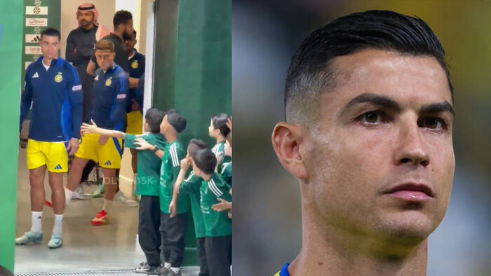 ВИДЕО. Милота дня. Вот что сделал Роналду, когда к нему обратились дети