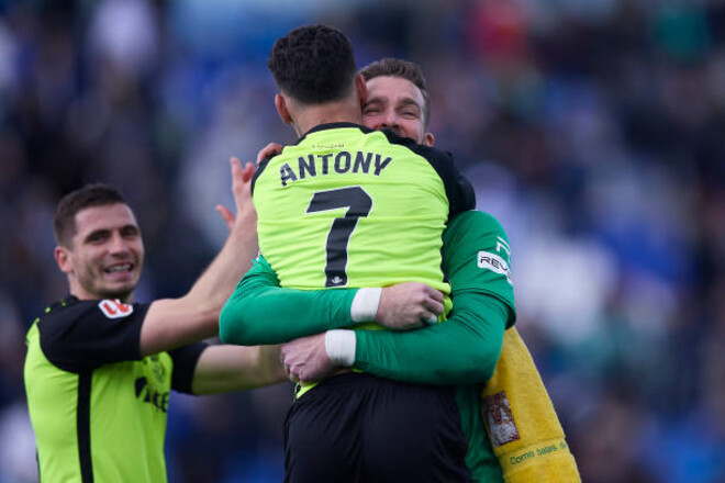 Бетіс та Антоні збільшили переможну серію в Ла Лізі до 5 матчів