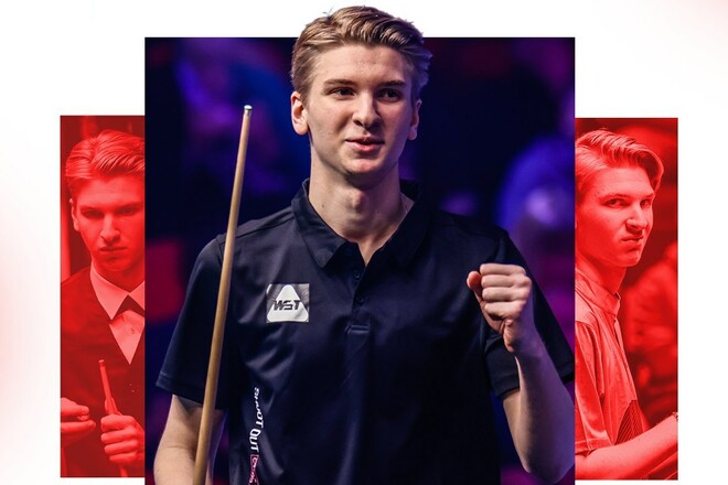 В World Snooker Tour поздравили Юлиана Бойко с возвращением в Мировой тур