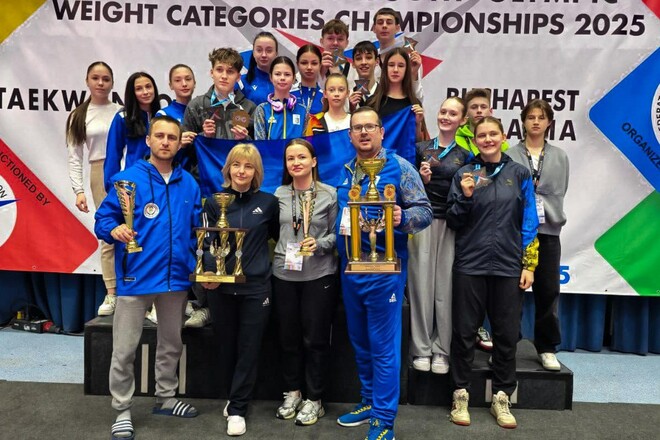 Юные украинцы отлично выступили на открытом чемпионате Европы по тхэквондо