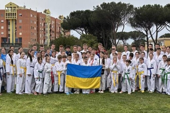 109 медалей. Сборная Украины по тхэквондо заняла второе место в Риме