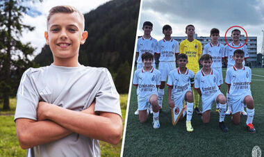 Юный украинский форвард Милана сделал хет-трик в дерби против Интера