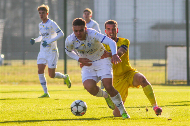 2 Коррику U-19 – Динамо U-19 – 1:4. Дубль Пономаренко. Видео голов и обзор