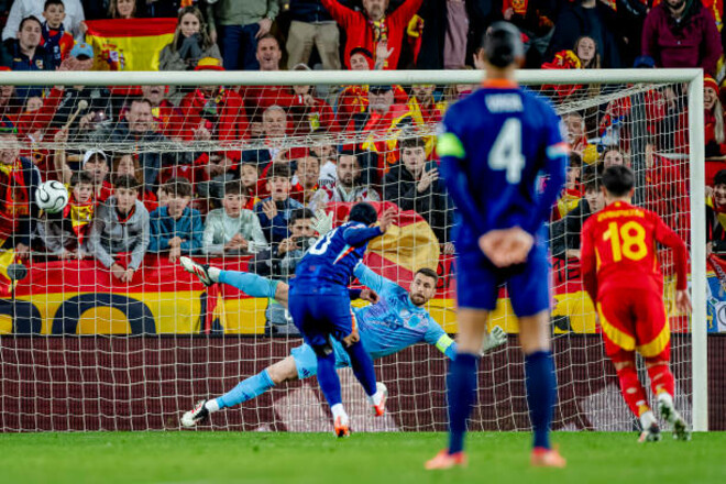 ВІДЕО. Як іспанці та нідерландці обмінялися забитими голами