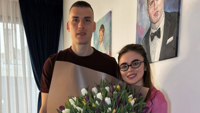 ФОТО. Дружина Луніна поділилась знімками з Андрієм після 0:3 від Бельгії