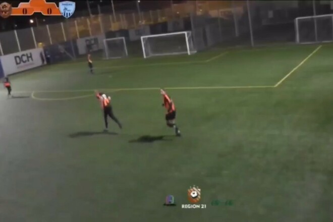 ВІДЕО. У Харкові під час матчу аматорської ліги стався приліт шахеда