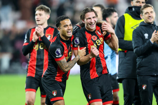 Борнмут – Манчестер Сіті. Дивитися онлайн. LIVE трансляція