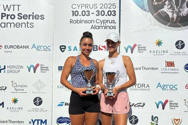 18-летняя украинская теннисистка провела второй парный финал в 2025 году