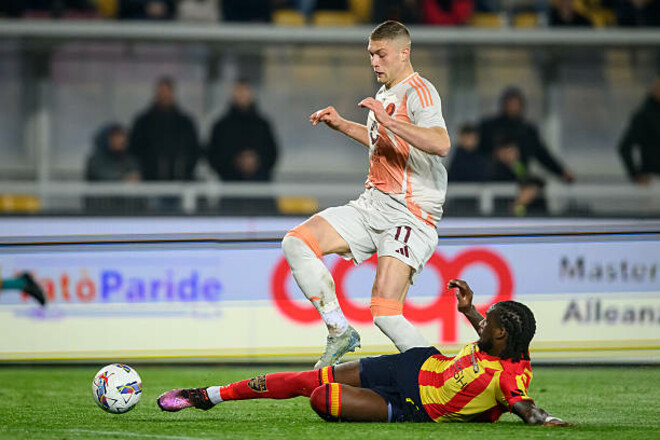 ВІДЕО. Довбик вивів Рому уперед на останніх хвилинах важкого матчу Серії А