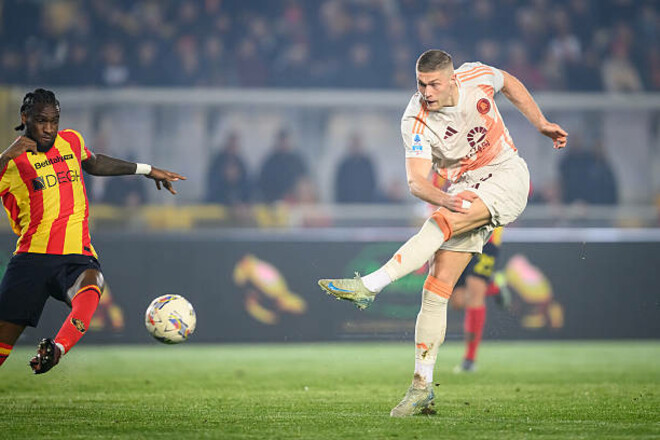 Довбик розповів, завдяки чому забив переможний гол за Рому в Серії А