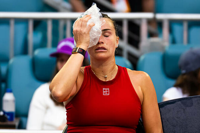 ФОТО. На VIP-местах финального матча в Майами вывесили белорусский флаг