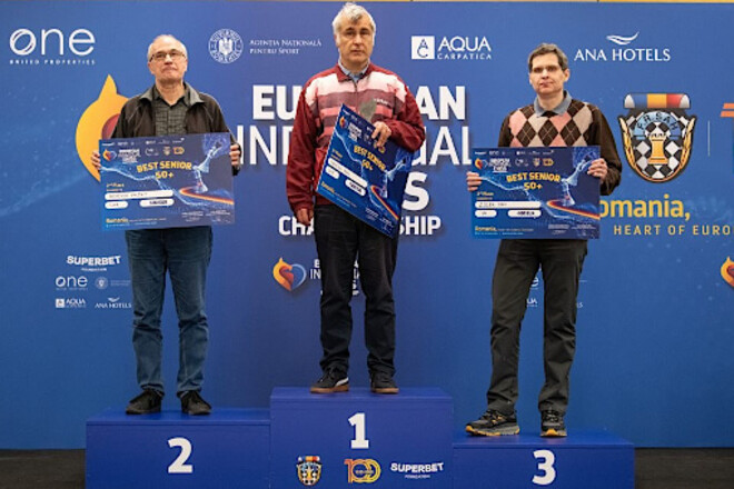 Іванчук виграв золоту медаль у заліку ветеранів на ЧЄ-2025 з шахів