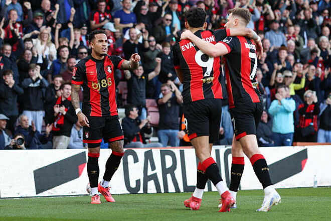 ВІДЕО. Еванілсон відкрив рахунок для Борнмута у матчі Кубка проти Ман Сіті