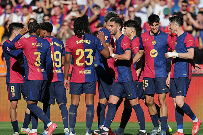 Дубль Левандовски и 71 минута Цыганкова. Барселона отгрузила Жироне 4 мяча