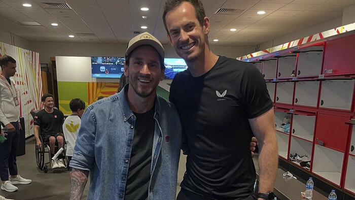 ФОТО. Ліонель Мессі закрив рота Енді Маррею. Ось що сталося