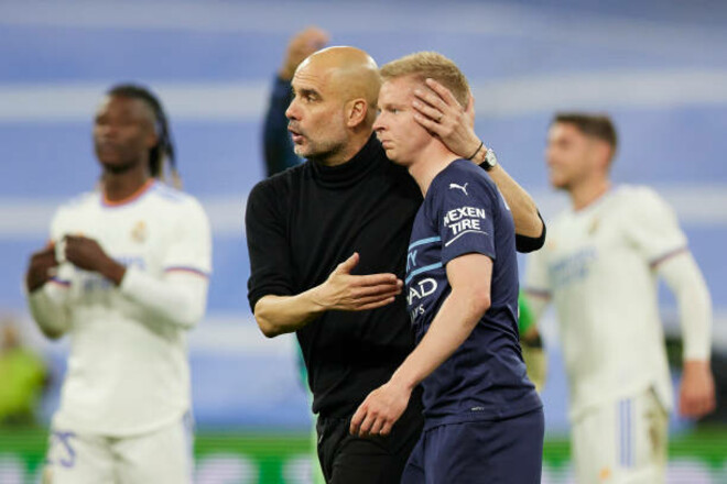 «Когда я говорю о нем…» Гвардиола вспомнил об уходе Зинченко из Ман Сити