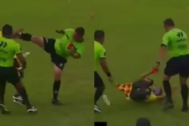 ВИДЕО. В Перу судья отправил в нокдаун тренера ударом ногой в челюсть