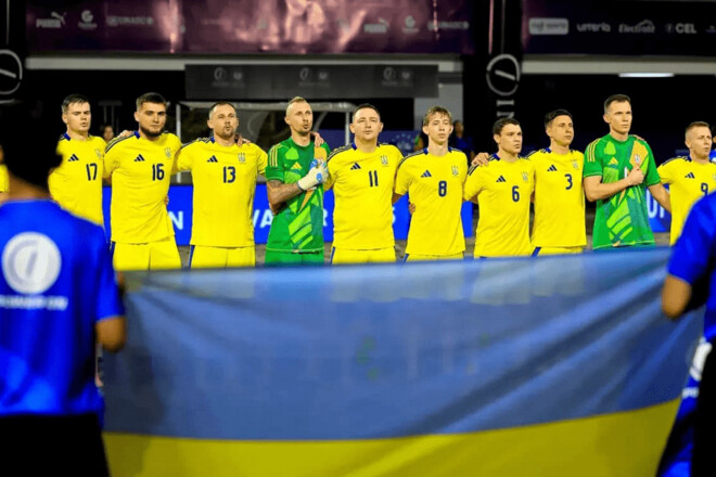Пляжный футбол. Украина обыграла Германию на турнире четырех в Литве