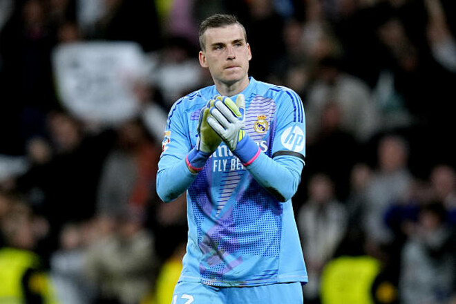 Лунин в старте. Известен стартовый состав Реала на матч с Реалом Сосьедад