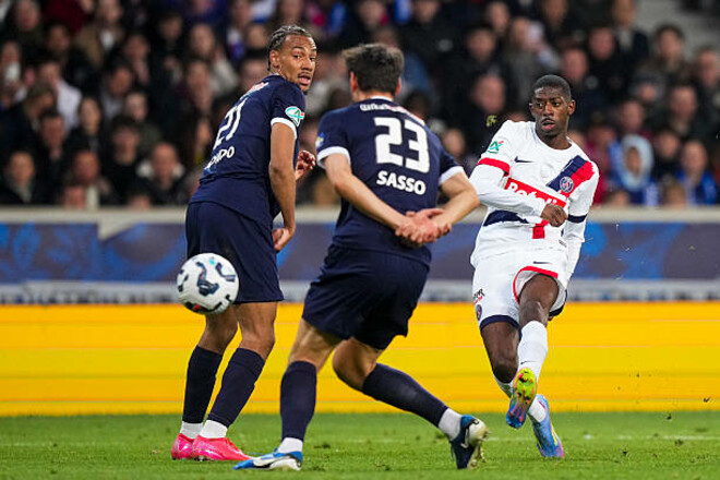 Після першого тайму ПСЖ у Кубку поступається команді другого дивізіону