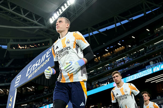 Не очень удачно. Известна оценка Лунина за суперматч Кубка Испании