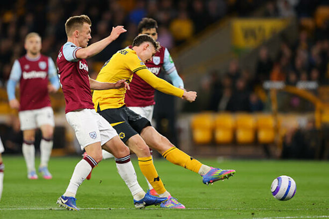Вулверхэмптон – Вест Хэм – 1:0. Удар от волков. Видео гола и обзор