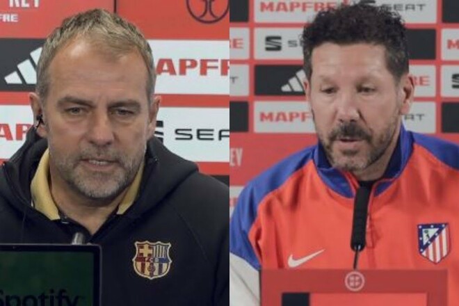 ВІДЕО. Слова Сімеоне та Фліка перед матчем Атлетіко – Барселона