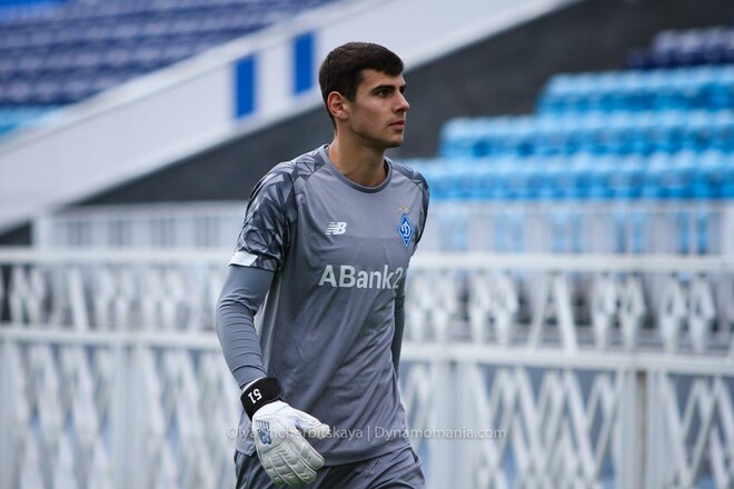 Український воротар дебютував за Динамо в офіційному матчі