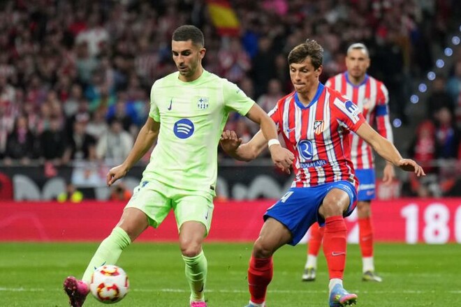 Вистачило одного голу. Барселона мінімально здолала Атлетіко