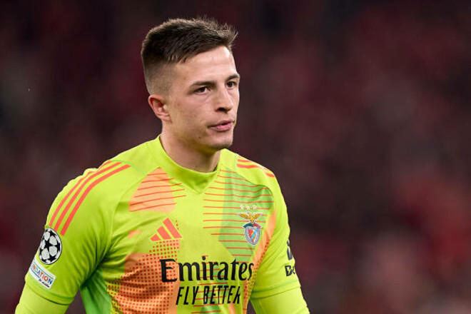 Наставник Бенфики оценил игру Трубина в матче с двумя пропущенными голами