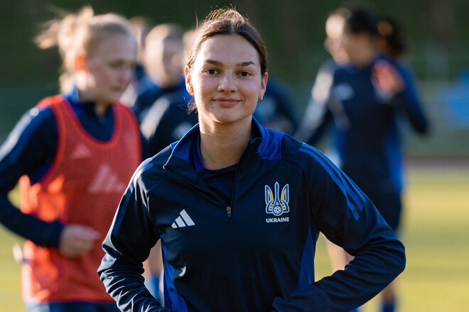 ФОТО. Женская сборная Украины провела тренировку перед матчем против Чехии