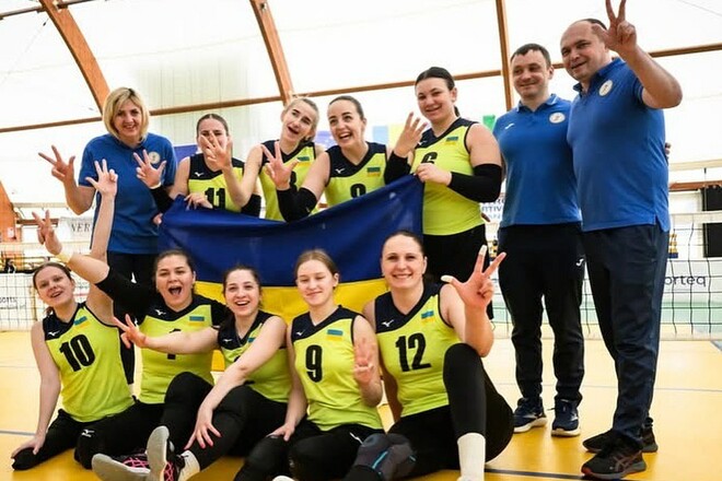 Украинские параволейболистки взяли бронзовые медали на Кубке чемпионов