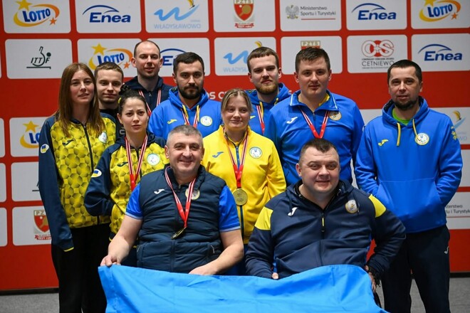 Українські паралімпійці успішно розпочали сезон у настільному тенісі