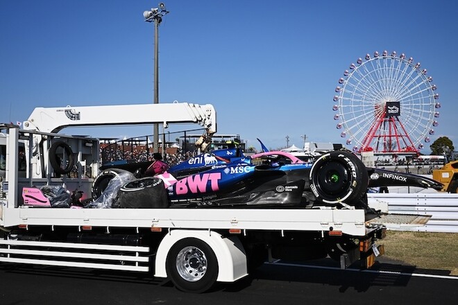 Команда Альпин раскрыла причину аварии Дуэна в Сузуке. Что случилось?