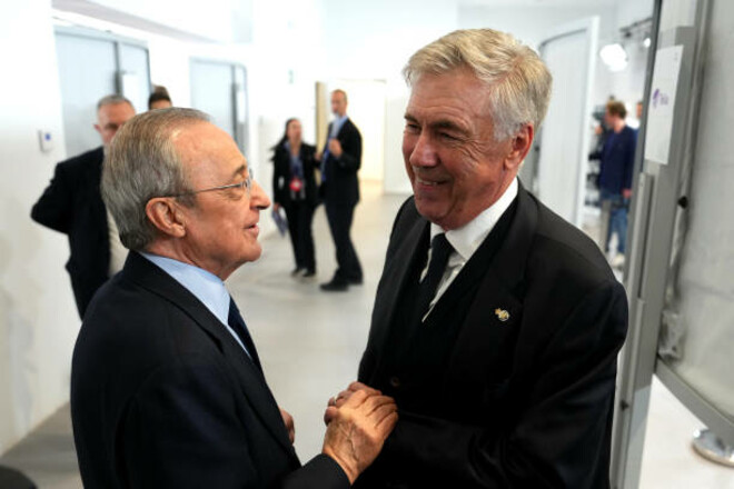 Между Пересом и Анчелотти прошел важный разговор. Известно о чем шла речь