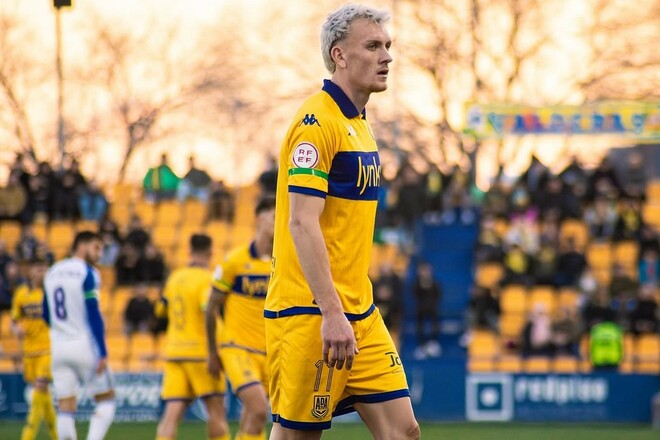 Украинский форвард вышел на пятое место в списке бомбардиров в Испании