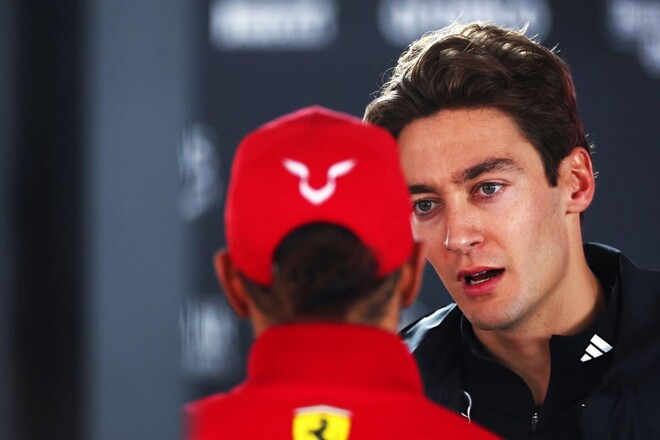 Гран-прі Японії. Мерседес пояснили, чому Рассел не зміг випередити Леклера