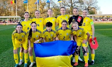 Молодіжна жіноча збірна України WU-19 розгромно програла Англії
