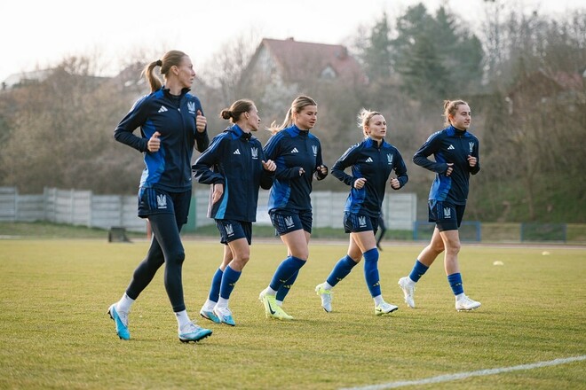 Стал известен состав женской сборной Украины на матч с Чехией