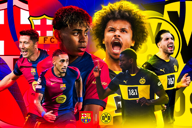 Барселона – Боруссія Дортмунд. Дивитися онлайн. LIVE трансляція