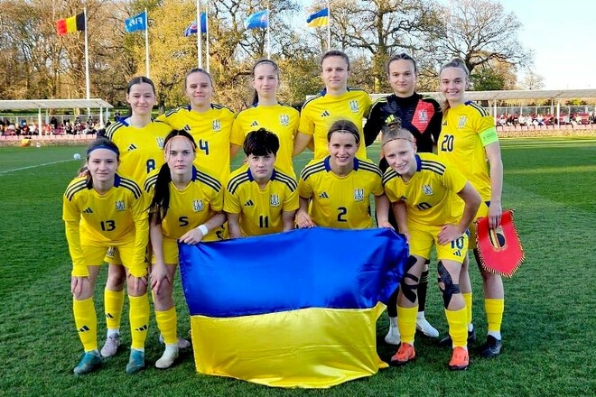 Турнирная таблица. Сборная Украины WU-19 пропустила 10 мячей от Англии