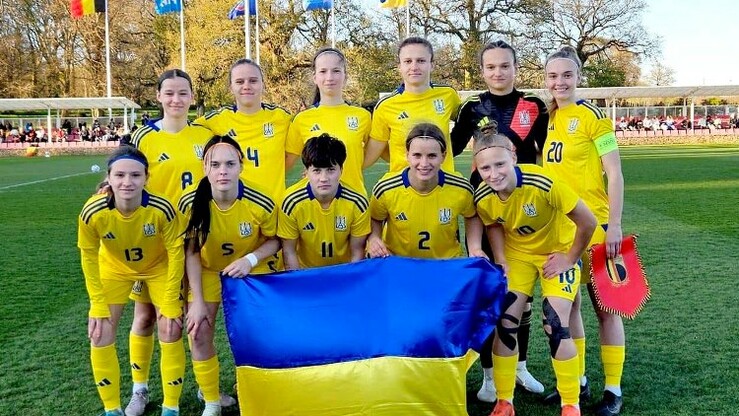 Турнірна таблиця. Збірна України WU-19 пропустила 10 м'ячів від Англії