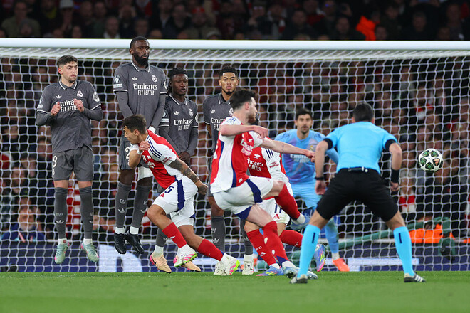 Райс у матчі з Реалом уперше в кар'єрі забив зі штрафного удару