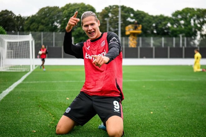 Один гол п'ятою. Степанов відзначився дублем за молодіжку Баєра