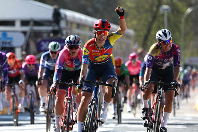 Scheldeprijs. Бальзамо виграла одноденку у Бельгії