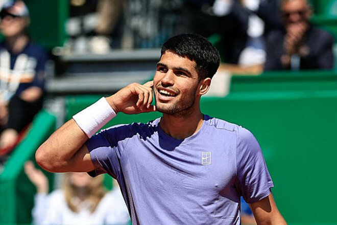 Алькарас шагает дальше. Определена первая пара 1/4 финала в Монте-Карло