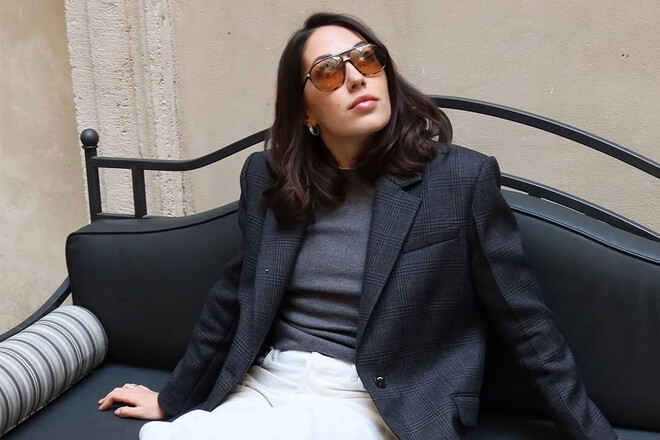 ФОТО. Прекрасна! Жена Довбика влюбляет в себя Рим