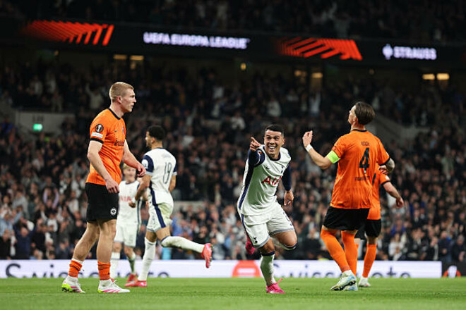 Тоттенхем – Айнтрахт – 1:1. Більярдний удар і м'яч п'ятою. Відео голів